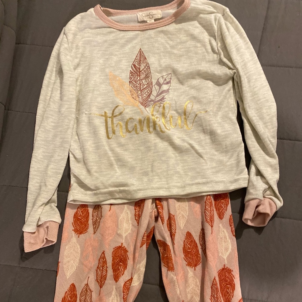 Thankful pajama set